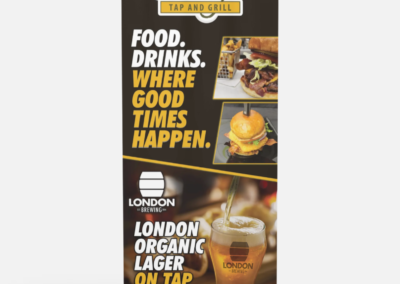 London Brewing – Roll Up Banner