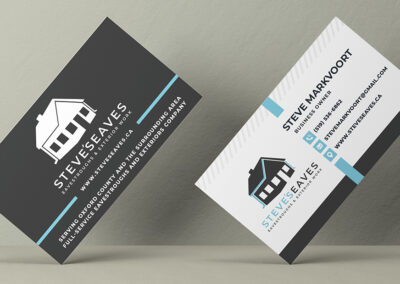 Steve’s Eaves – Business Cards