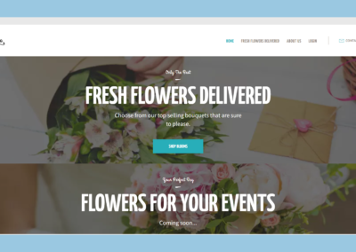 Blooms To Go – WordPress Website