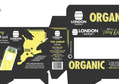 London Brewing – Organic 4 Pack