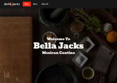 Bella Jacks – WordPress Website