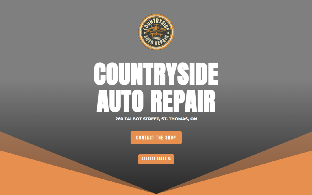 Countryside Auto Repair – WordPress Website