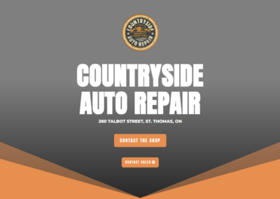 Countryside Auto Repair – WordPress Website