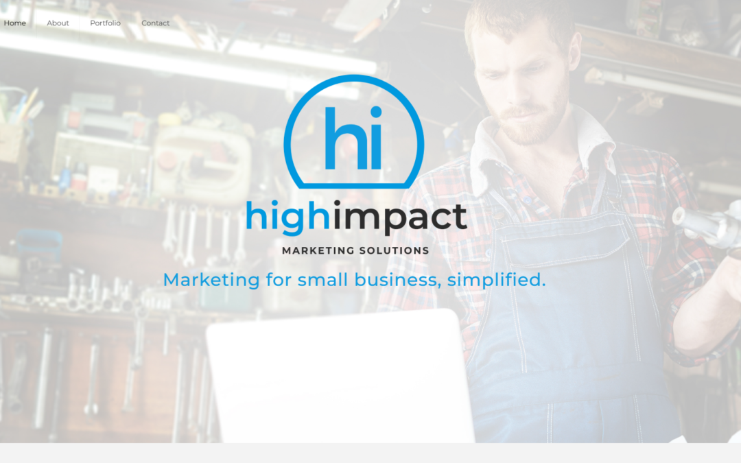 High Impact Marketing – WordPress Website