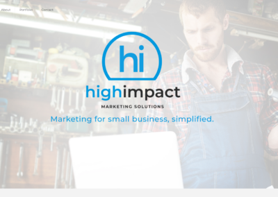 High Impact Marketing – WordPress Website