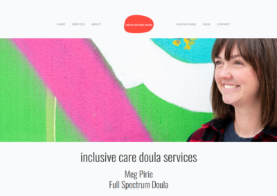Inclusive Care Doula Services – WordPress Website