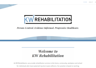 KW Rehabilitation – WordPress Website