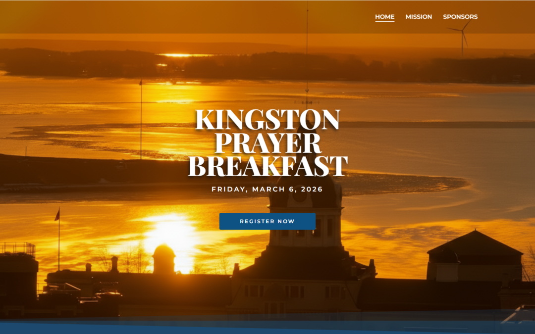 Kingston Prayer Breakfast – WordPress Website