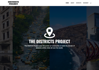 The Districts Project – WordPress Website